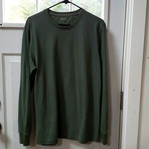 Mens Crew Neck Long Sleeve Tee